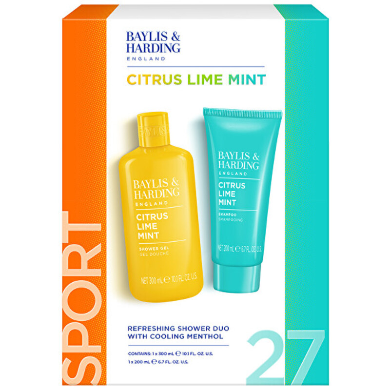 Men Sport Body Care Set ( Citron, Limetka & Máta ) - Dárková sada