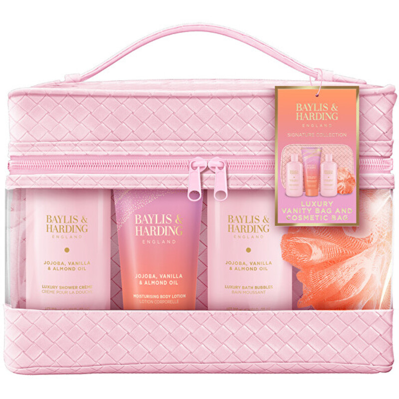 Almond Oil Body Care Gift Set ( Jojoba, Vanilka & Mandlový olej ) - Dárková sada