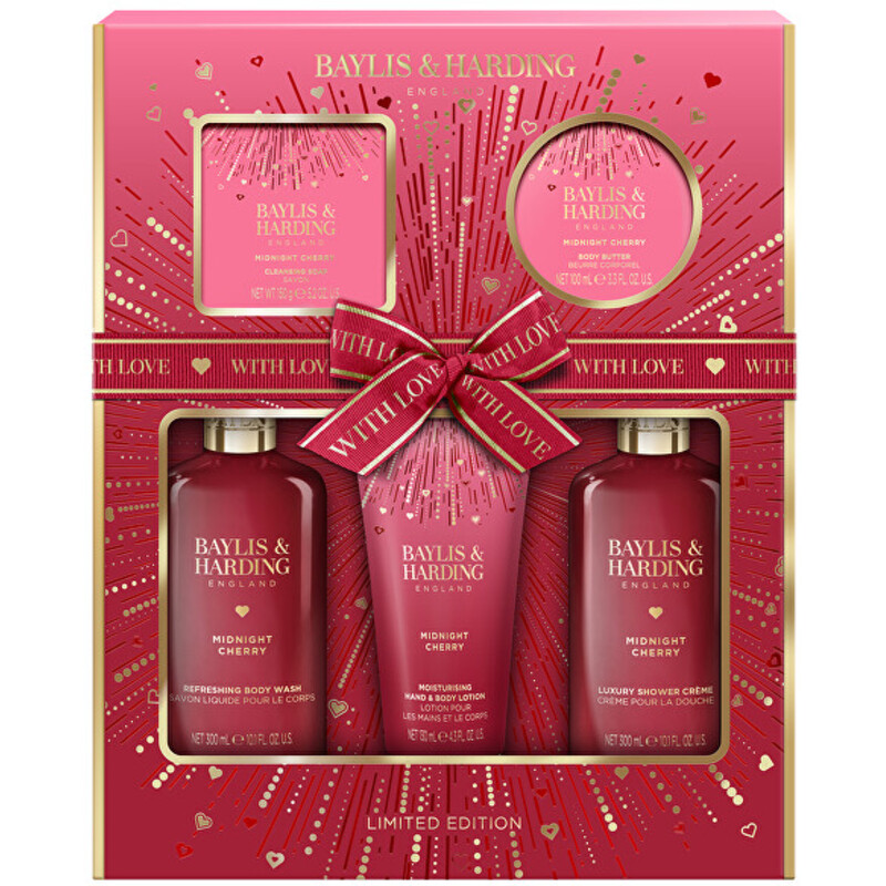 Midnight Cherry Bath Care Set - Dárková sada
