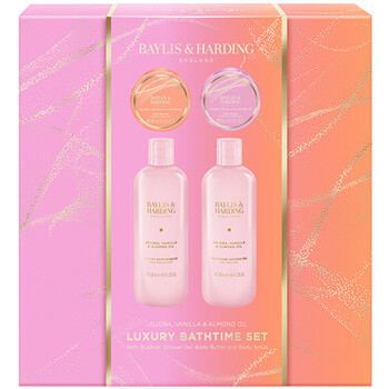 Luxury Bathtime Set ( Jojoba, Vanilka & Mandľový olej ) - Darčeková sada
