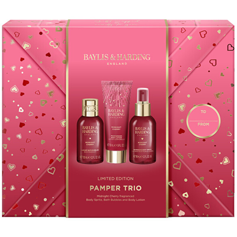 Midnight Cherry Pamper Trio - Darčeková sada
