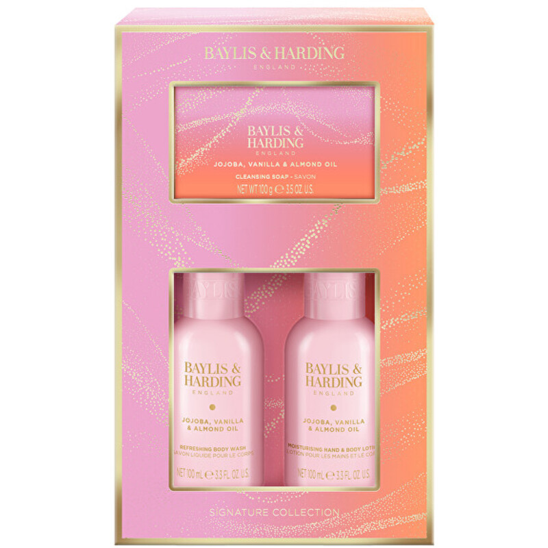 Hand & Body Care Set ( Jojoba, Vanilka & Mandlový olej ) - Dárková sada tělové péče