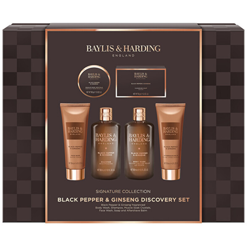 Men Discovery Set ( Čierne korenie & Ženšen ) - Darčeková sada
