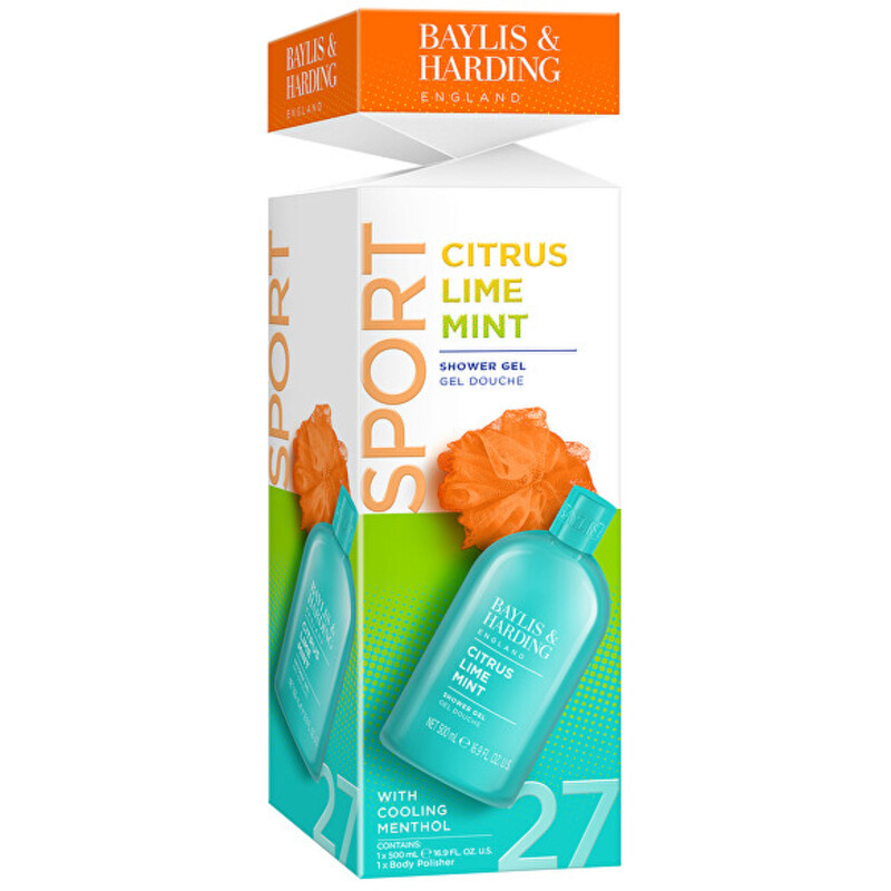 Men Sport Shower Set ( Citrus, Limetka & Máta ) - Dárková sada