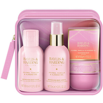 Jojoba Body Care Gift Set ( Jojoba, Vanilka & Mandlový olej ) - Dárková sada