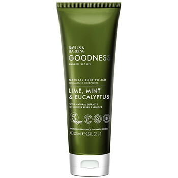 Goodness Awaken Body Peeling Limetka, Máta & Eukalyptus - Tělový peeling