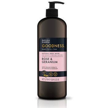 Rose & Geranium Natural Body Wash ( Růže & Geránium ) - Sprchový gel