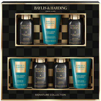 Men Body & Hair Care Gift Box ( Black Pepper & Ginseng ) - Dárková sada tělové péče ( 7 ks )