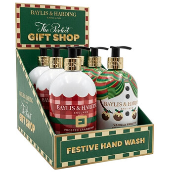 Festive Friends Soap - Tekuté mýdlo ( Santa / Sněhulák )