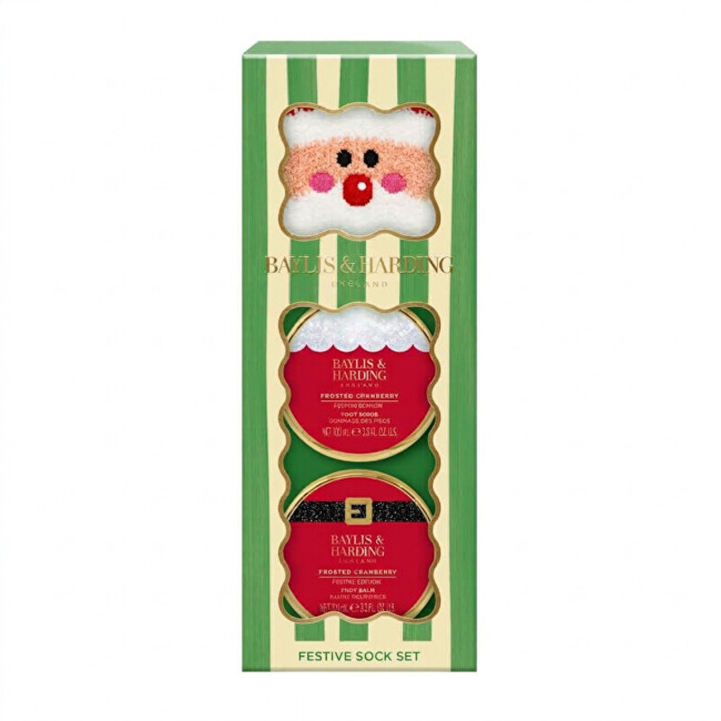 Festive Friends Foot Care Set - Darčeková sada starostlivosti o nohy ( 3 ks )
