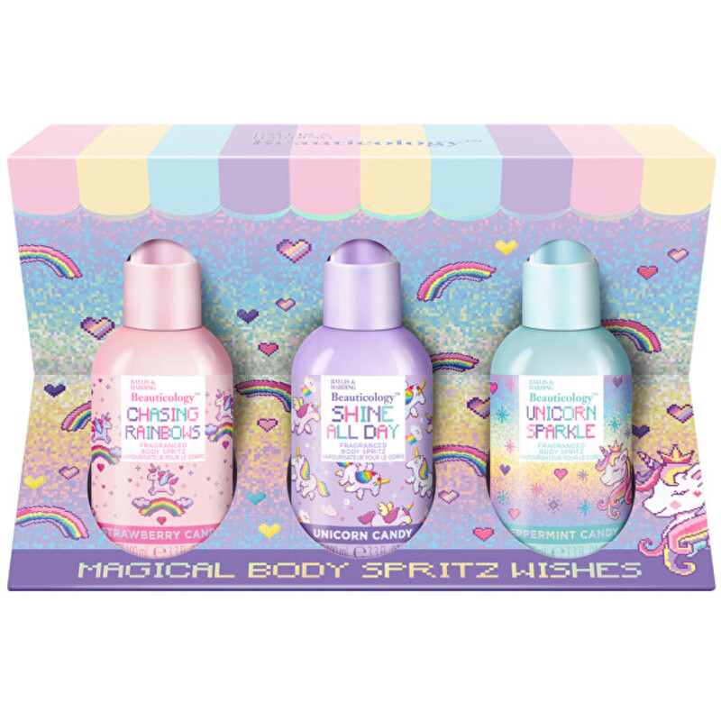 Unicorn Body Spray Set I. - Darčeková sada telových sprejov
