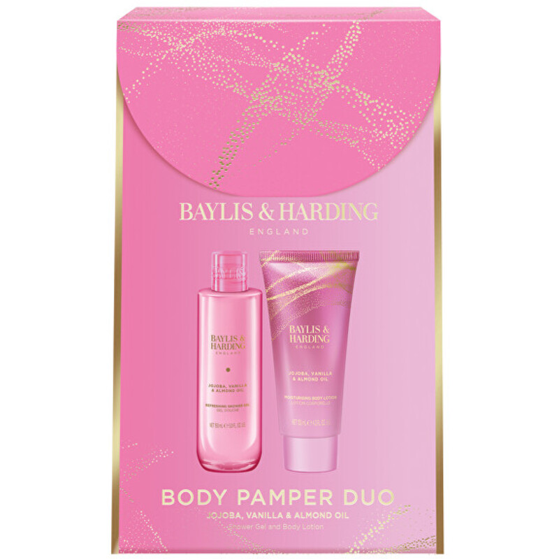 Jojoba, Vanilla & Almond Oil Duo - Dárková sada duo produktů ( 2 ks )