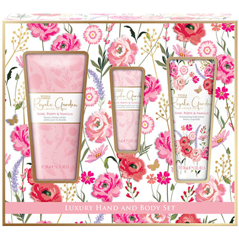 Royale Garden Body Care Box - Dárková sada péče o tělo ( 3 ks )