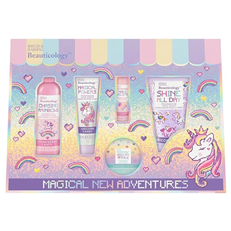 Unicorn Bath & Body Care Box - Dárková sada péče o tělo ( 5 ks )