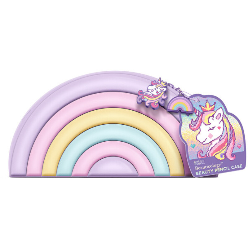 Unicorn Body & Lip Care Set - Dárková sada péče o tělo v pouzdře ( 3 ks )