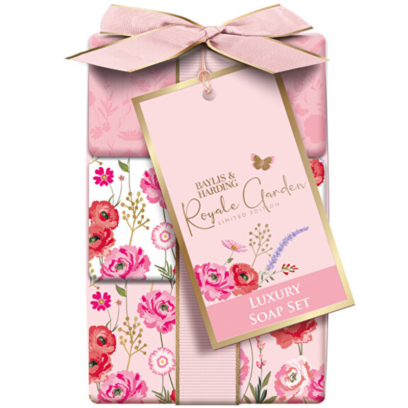 Royale Garden Soap Trio - Dárková sada mýdel ( 3 ks )