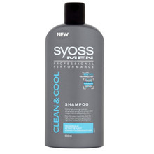 Shampoo Clean & Cool ( normální až mastné vlasy ) - Šampon pro muže 