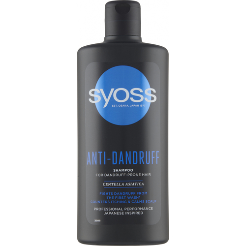 Shampoo Anti-Dandruff - Šampón pre vlasy s lupinami