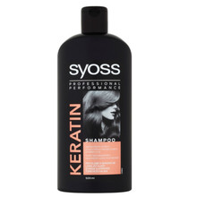 Shampoo Keratin - Šampón pre slabé a ľahko sa lámajúce vlasy