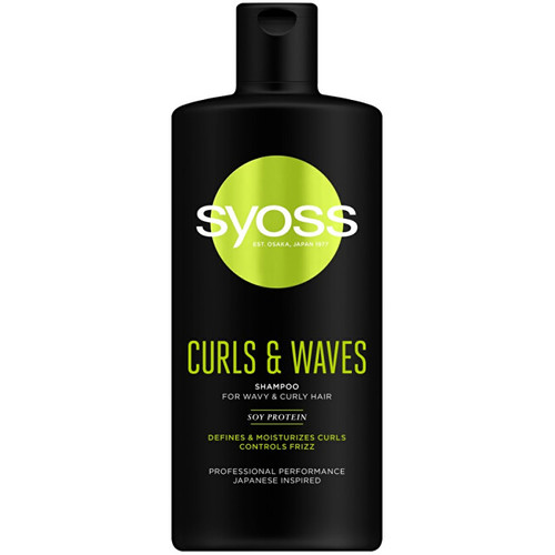 Syoss Curls & Waves Shampoo - Šampon pro kudrnaté a vlnité vlasy 440 ml