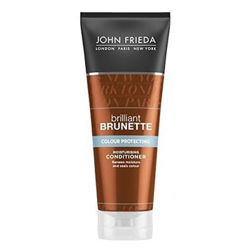 John Frieda Brilliant Brunette Colour Protecting Moisturising Conditioner ( barvené vlasy ) - Hydratační kondicionér 250 ml