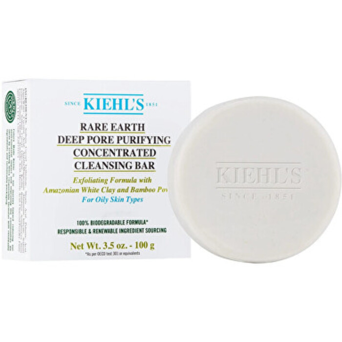 Kiehls Rare Earth Deep Pore Purifying Cleansing Bar ( mastná pleť ) - Čisticí mýdlo 100 g