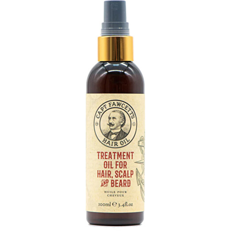 Hair, Scalp and Beard Oil - Vyživující olej na vlasy, pokožku hlavy a vousy 
