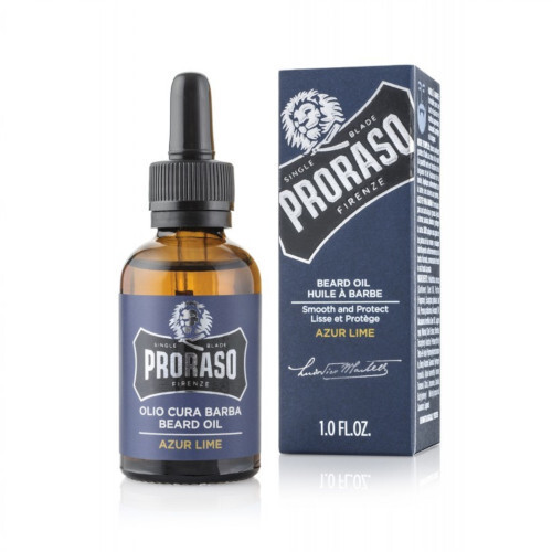 Proraso olej na vousy Azur Lime 30 ml