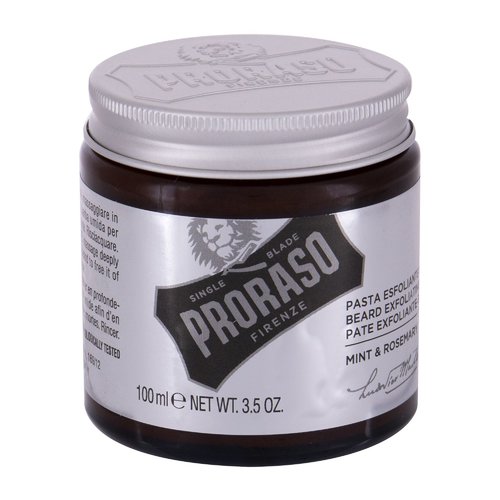 Proraso Mint & Rosemary Beard Exfoliating Paste Peeling - Peelingová čisticí pasta na vousy a pleť 100 ml