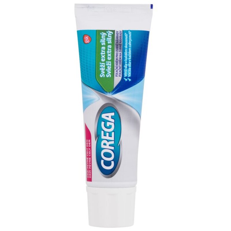 Corega Fixačný krém Svieža Extra Silný