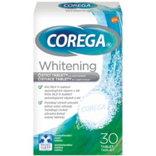 Corega Whitening Čistící tablety