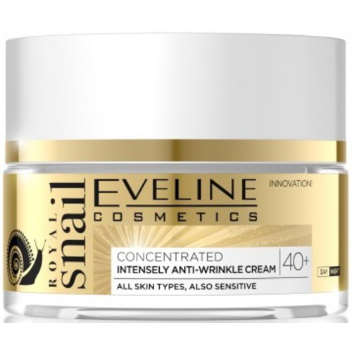 Eveline Cosmetics Royal Snail Intensely Anti-Wrinkle Day And Night Cream 40+ - Denní a noční krém 50 ml