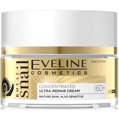Eveline Cosmetics Royal Snail JConcentrated Ultra-Repair Day And Night Cream 60+ - Regenerační denní, noční krém 50 ml
