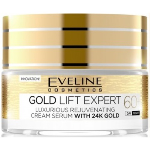 Eveline Cosmetics Gold Lift Expert Luxurious Rejuvenating Day And Night Cream Serum 60+ - Omlazující denní krém 50 ml