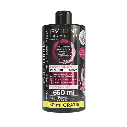 Facemed+ Micellar Water - Profesionálna micelárna voda 3v1