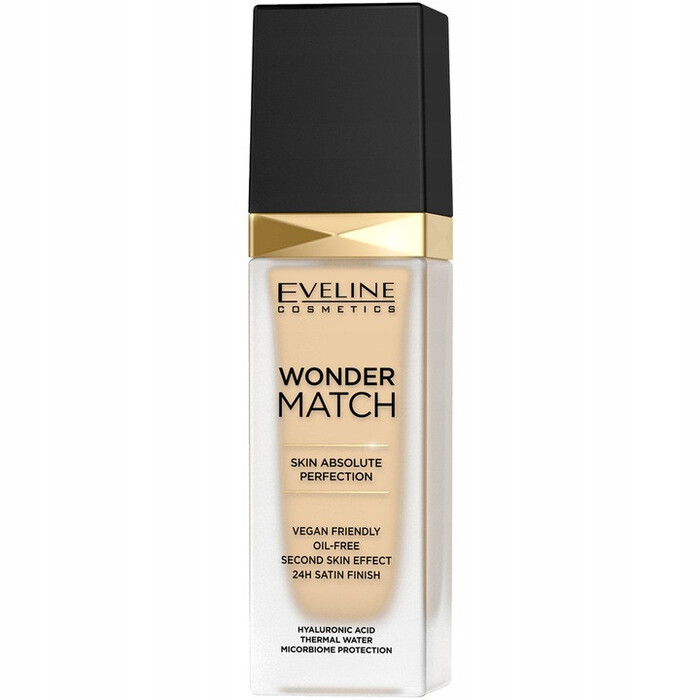 Eveline Cosmetics Wonder Match dlouhotrvající tekutý make-up s kyselinou hyaluronovou 05 Light Porcelain 30 ml