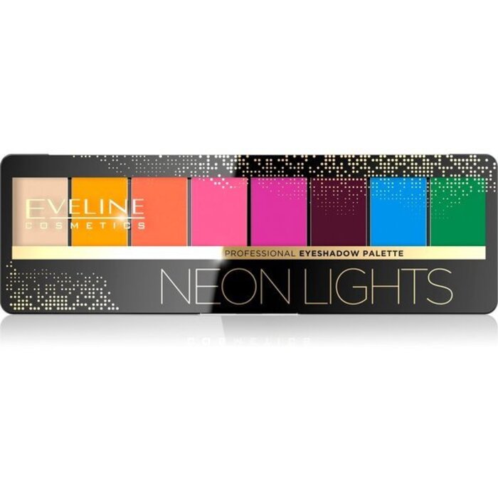 Eveline Cosmetics Neon Lights Palette - Paletka očních stínů 8 g - 06
