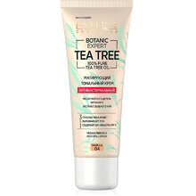 Eveline Cosmetics Botanic Expert Tea Tree Mattifying, Protective Antibacterial Foundation - Matující make-up s antibakteriálním účinkem 30 ml - 04 Vanilla