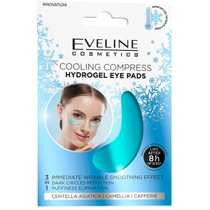 Cooling Compress Hydrogel Eye Pads - Maska na oči pre všetky typy pleti
