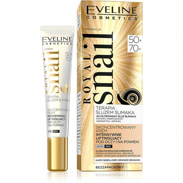 Royal Snail Concentrated Intensely Lifting Eye Cream 50+/70+ - Liftingový spevňujúci krém proti vráskam
