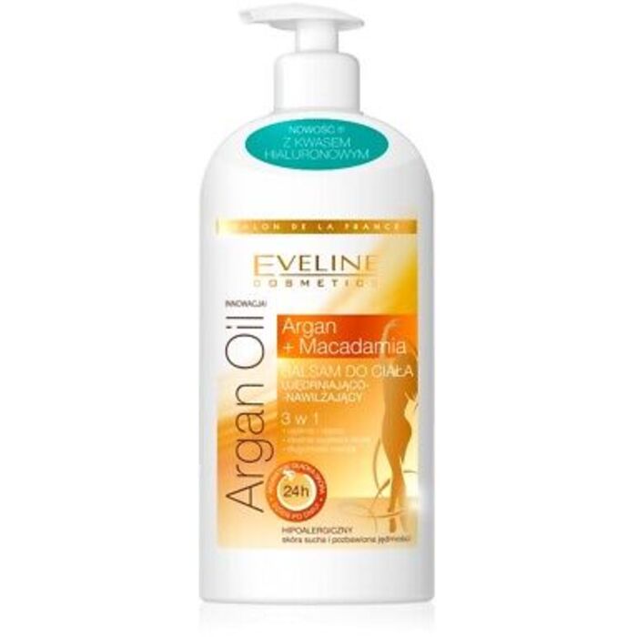 Eveline Cosmetics Argan Oil Body Lotion - Hydratační tělové mléko pro všechny typy pleti 350 ml