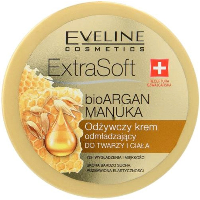 Extra Soft BioARGAN Manuka Oil Face and Body Cream - Liftingový spevňujúci krém s hydratačným účinkom 
