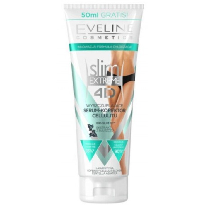 Slim Extreme 4D Thermo Active Slimming Serum Anti-Cellulite - Modelující sérum na břicho, stehna a hýždě proti celulitidě 