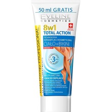 Body Therapy 8in1 Total Action Multifunctional Depilatory Cream - Krém na holenie pre všetky typy pleti 
