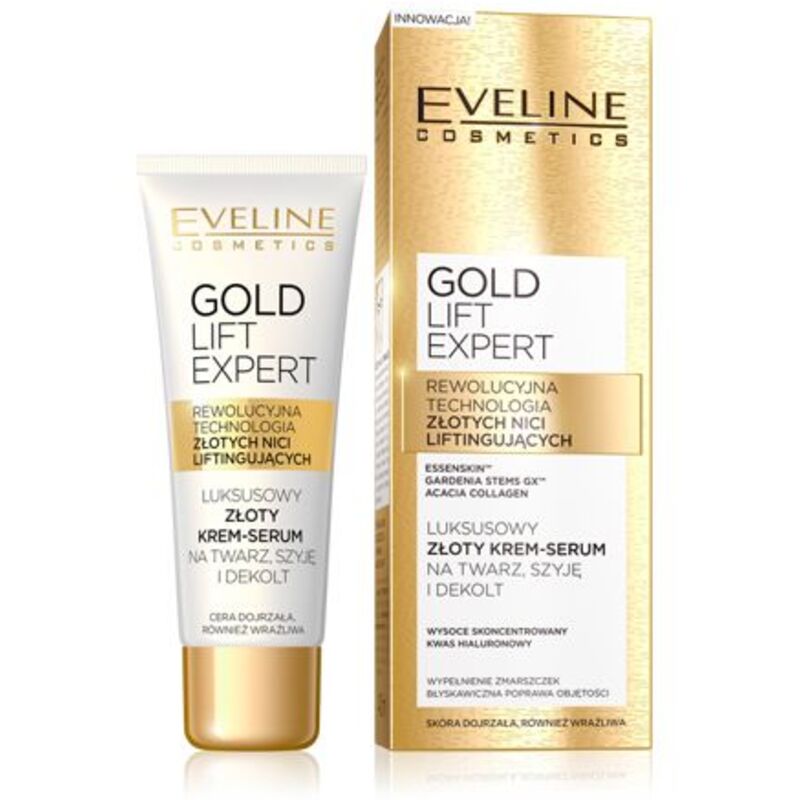 Gold Lift Expert Luxurious Gold Serum-Cream - Liftingový spevňujúci krém proti vráskam
