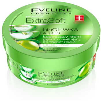 Extra Soft BioOLIVE Aloe Moisturising Face and Body Cream - Vyživujúci krém na upokojenie pleti
