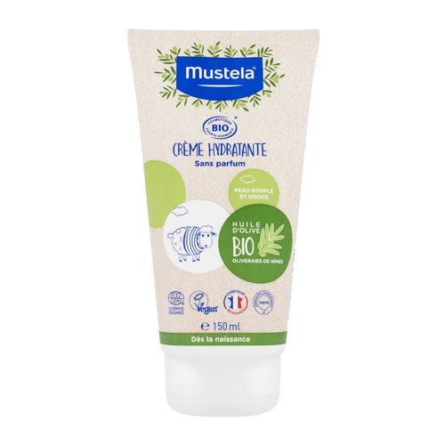 Mustela Bio Hydrating Cream - Hydratační krém na obličej a tělo pro děti 150 ml