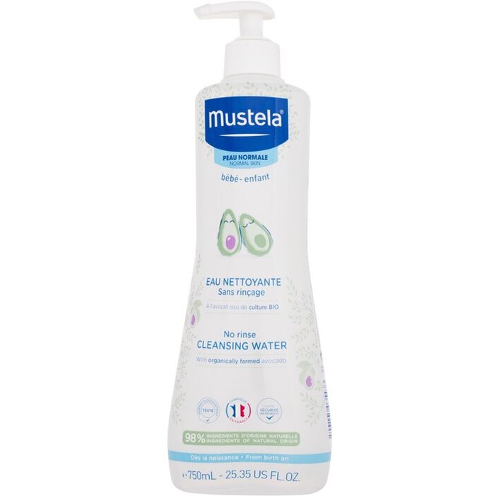 Bébé Cleansing Water No-Rinse - Osvěžující čisticí voda pro děti