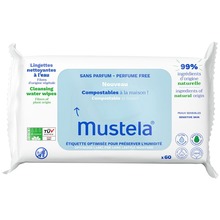 Compostable at Home Cleansing Water Wipes - Čistiace obrúsky bez parfumácie
