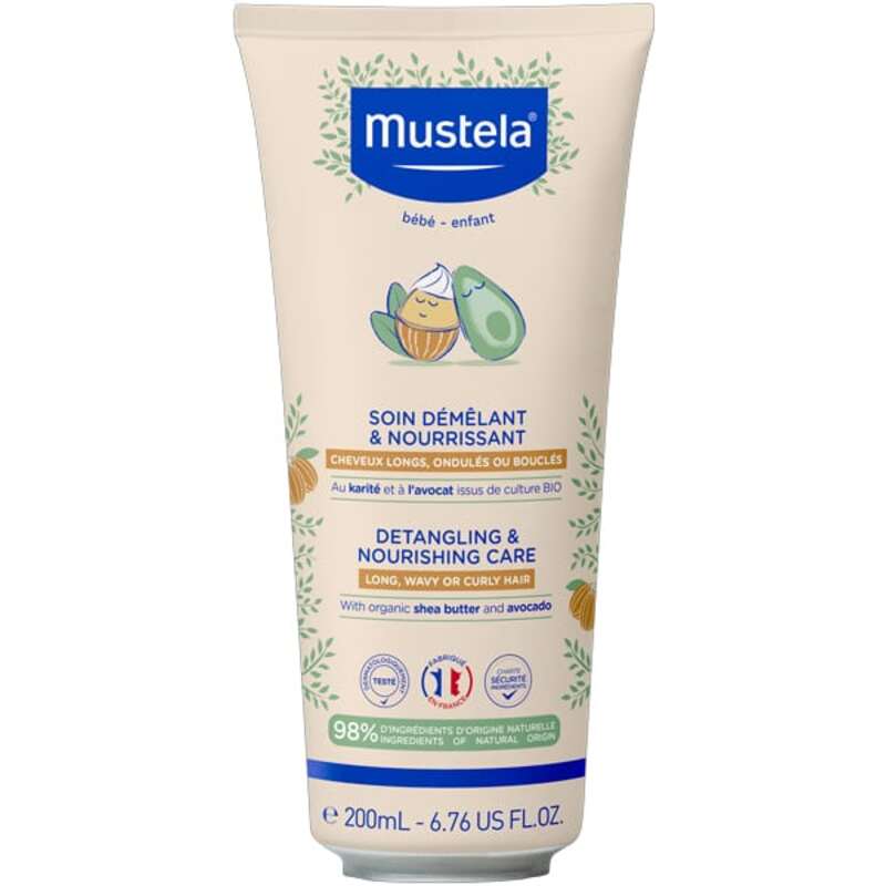 Bébé Detangling & Nourishing Care Cream - Vyživující krém pro rozčesávání vlasů